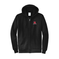 Marching Band Port & Co Core Fleece Full-Zip Hooded Sweatshirt Rutgers Marching Band