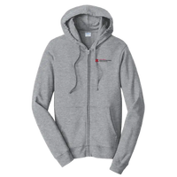 Newark Health Port & Co Fan Favorite Fleece Full-Zip Hooded Sweatshirt Rutgers Newark Health