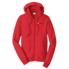 Newark Health Port & Co Fan Favorite Fleece Full-Zip Hooded Sweatshirt Rutgers Newark Health
