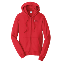 Newark Health Port & Co Fan Favorite Fleece Full-Zip Hooded Sweatshirt Rutgers Newark Health