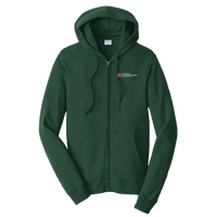 Newark Health Port & Co Fan Favorite Fleece Full-Zip Hooded Sweatshirt Rutgers Newark Health
