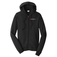 Newark Health Port & Co Fan Favorite Fleece Full-Zip Hooded Sweatshirt Rutgers Newark Health