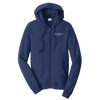 Newark Health Port & Co Fan Favorite Fleece Full-Zip Hooded Sweatshirt Rutgers Newark Health