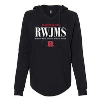 RWJMS Lightweight Loopback Terry Hooded Sweatshirt Robert Wood Johnson Medical School