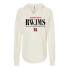 RWJMS Lightweight Loopback Terry Hooded Sweatshirt Robert Wood Johnson Medical School