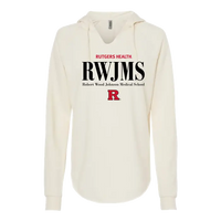 RWJMS Lightweight Loopback Terry Hooded Sweatshirt Robert Wood Johnson Medical School
