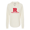 Public Health Women’s Lightweight California Wave Wash Hooded Sweatshirt Rutgers Public Health