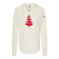 Douglass Women’s Lightweight California Wave Wash Hooded Sweatshirt Douglass College