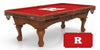 Rutgers Logo Billiard Cloth Holland Game Room
