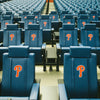 SuiteMax 3.5 VIP Seats with Rutgers Scarlet Knights Red R Logo Zipchair