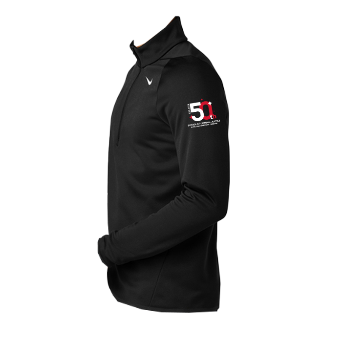 Nike Quarter Zip Fleece Rutgers Criminal Justice