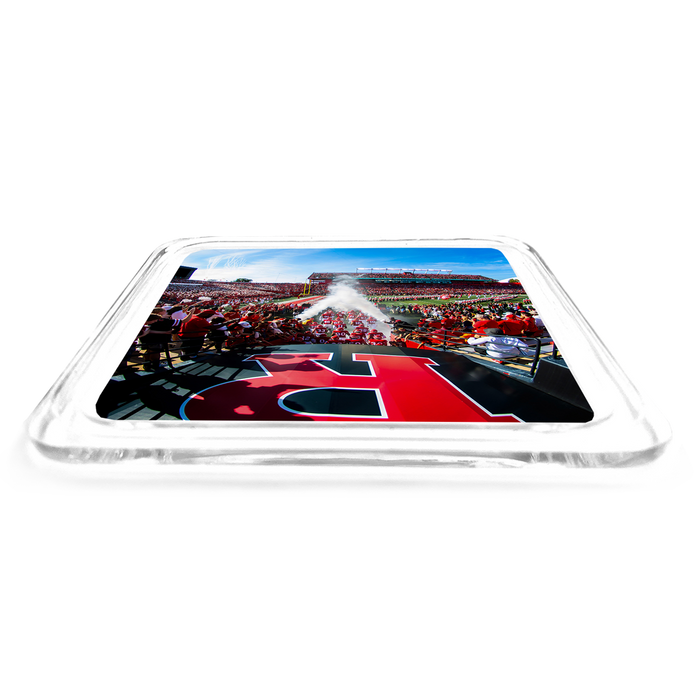 Rutgers Scarlet Knights - Enter Rutgers Drink Coaster