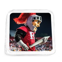 Rutgers Scarlet Knights - Sir Henry's Sword Drink Coaster