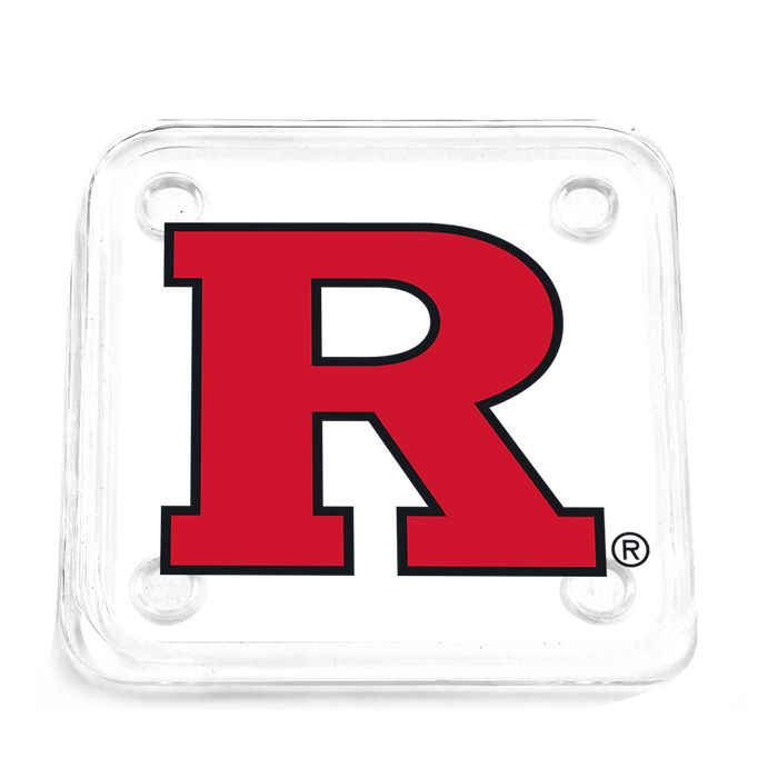 Rutgers Scarlet Knights - R Logo Drink Coaster
