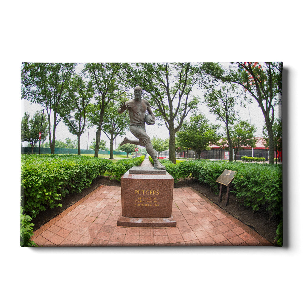 Rutgers Scarlet Knights - Birthplace Statue