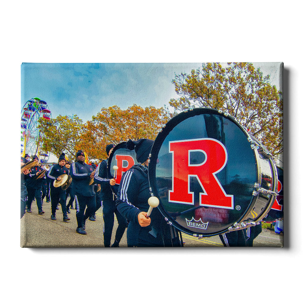 Rutgers Scarlet Knights - Marching Scarlet Knights Boardwalk HDR