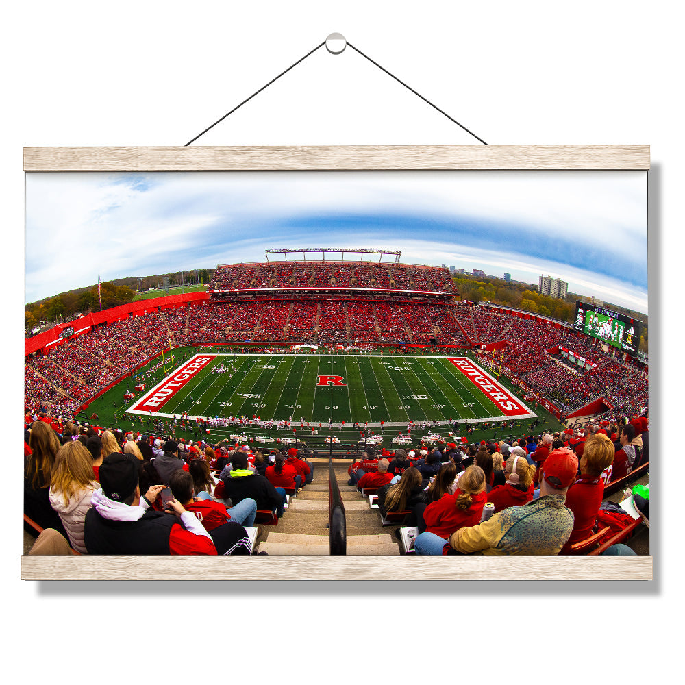 Rutgers Scarlet Knights - Bird's Eye View of SHI Stadium