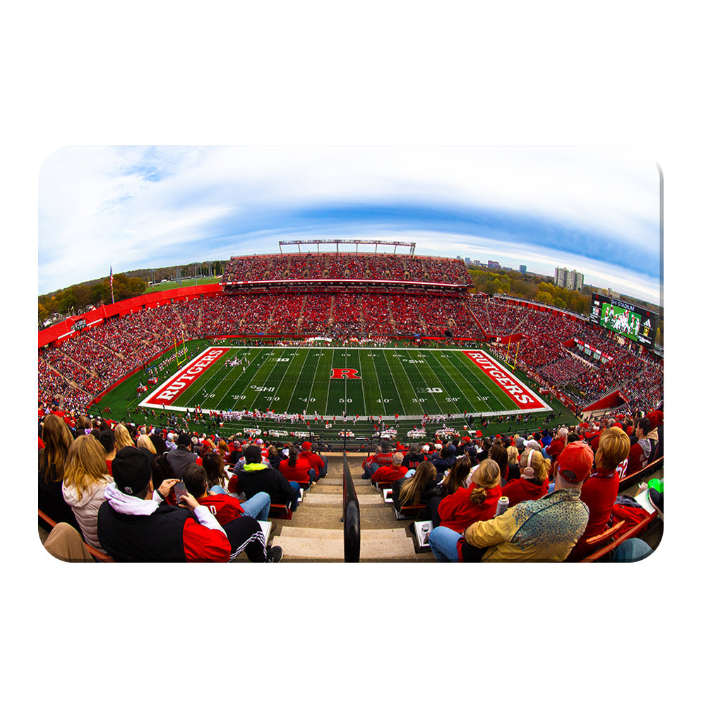 Rutgers Scarlet Knights - Bird's Eye View of SHI Stadium