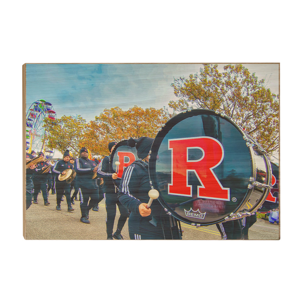 Rutgers Scarlet Knights - Marching Scarlet Knights Boardwalk HDR