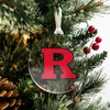 Rutgers Scarlet Knights - R Logo Bag Tag & Ornament