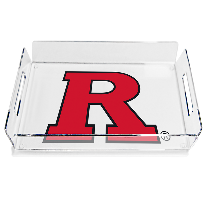 Rutgers Scarlet Knights - R Logo Decorative Serving Tray