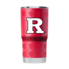 Rutgers 20oz Tumbler Scarlet Logo Wrap GameTime Sidekicks