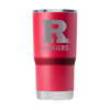 Rutgers 20oz Laser Etched Tumbler Scarlet GameTime Sidekicks