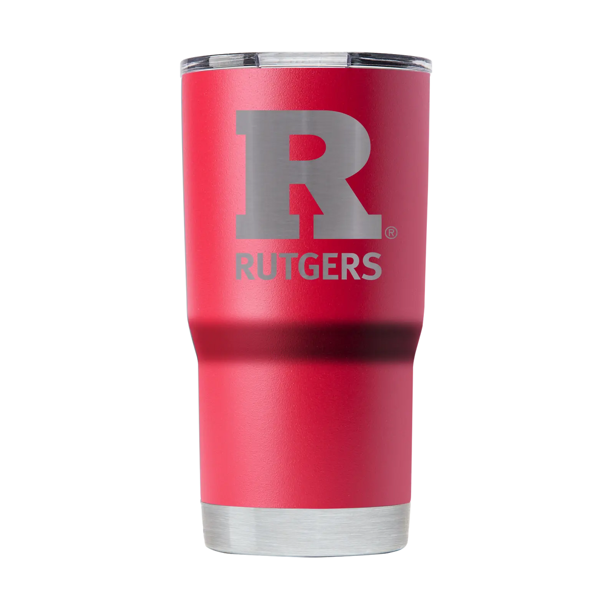 Rutgers 20oz Laser Etched Tumbler Scarlet GameTime Sidekicks