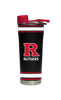 Rutgers Stainless Steel Shaker Bottle Black GameTime Sidekicks