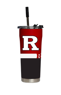 Rutgers Straw Tumbler GameTime Sidekicks