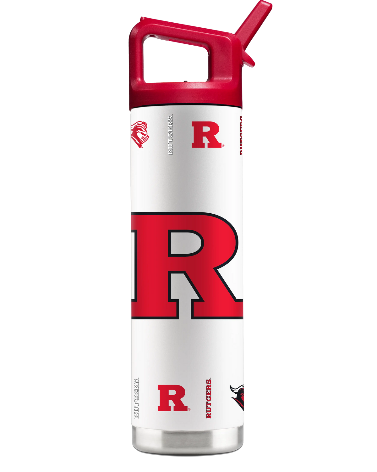 Rutgers 22oz White Bottle GameTime Sidekicks