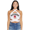 Rutgers White Multi Way Bandeau Top lojobands