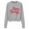 Rutgers University Script Gray Crewneck Sweater  Sweater