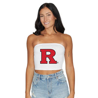Rutgers White Tube Top lojobands