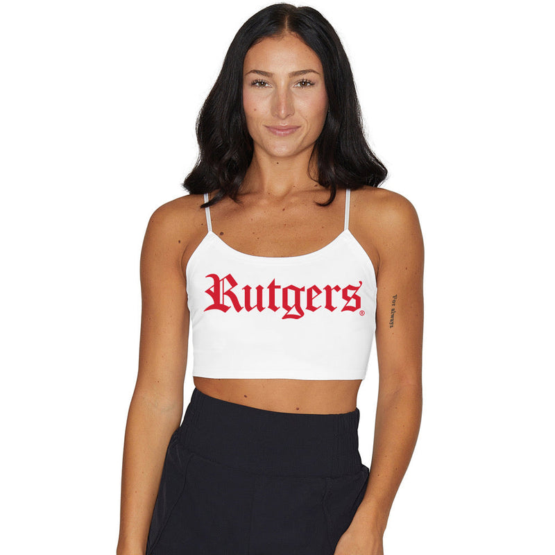 Camiseta sin mangas de espagueti de Rutgers
