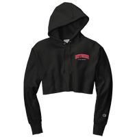 Champion Women's Hooded Cropped Fleece  Outerwear