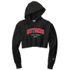 Alumni Champion Women's Cropped Hooded Sweatshirt  Outerwear