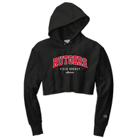 Alumni Champion Women's Cropped Hooded Sweatshirt  Outerwear