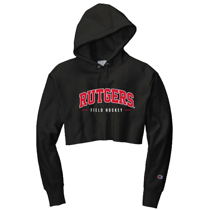 Champion Women's Hooded Cropped Fleece  Outerwear