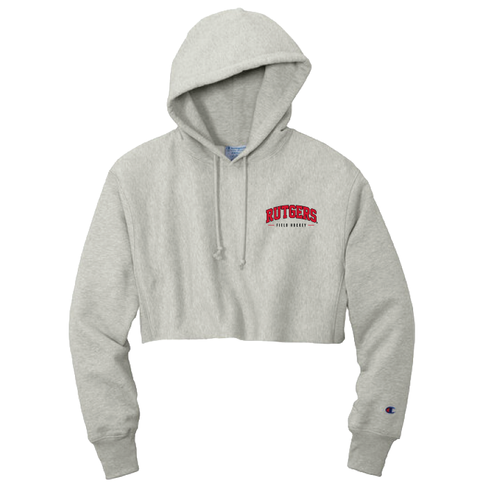 Champion Women's Hooded Cropped Fleece  Outerwear