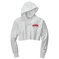 Champion Women's Hooded Cropped Fleece  Outerwear