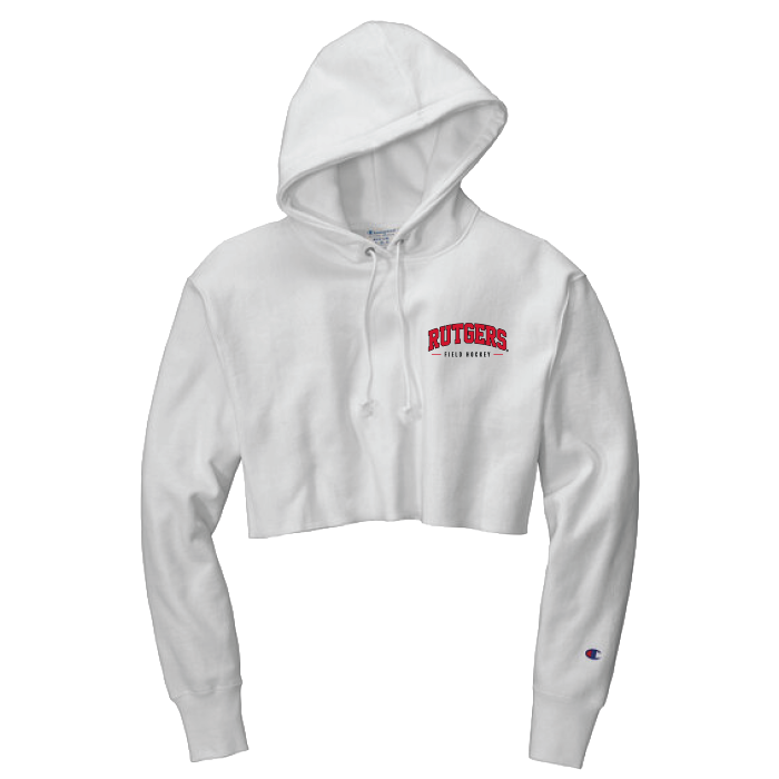 Champion Women's Hooded Cropped Fleece  Outerwear
