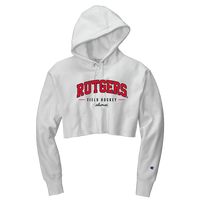 Alumni Champion Women's Cropped Hooded Sweatshirt  Outerwear