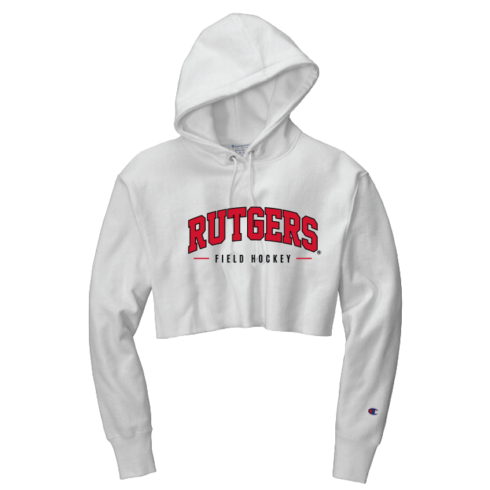 Champion Women's Hooded Cropped Fleece  Outerwear