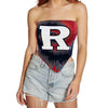 Rutgers Tie Dye Bandana Top lojobands