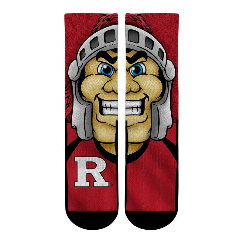 Rutgers Scarlet Knights - Mascot Rock 'Em Socks