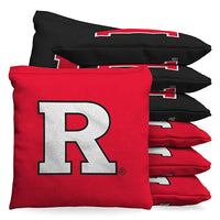 Rutgers Scarlett Knights 1 LB Cornhole Bean Bag Toss Bags by BAGGO Baggo Inc