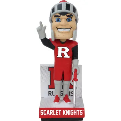 Sir Henry Rutgers Scarlet Knights Mascot Bobblehead National Bobblehead HOF Store