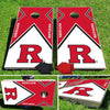 Rutgers Scarlet Knights Pro Cornhole Bean Bag Toss Game 24x48 with 8 Regulation 16oz Bags Baggo Inc