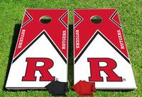 Rutgers Scarlet Knights Pro Cornhole Bean Bag Toss Game 24x48 with 8 Regulation 16oz Bags Baggo Inc